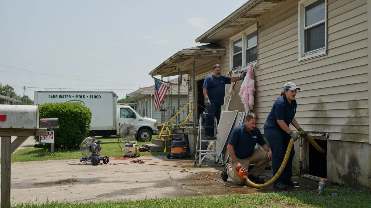 Water Damage Repair in Deerfield, WI near me